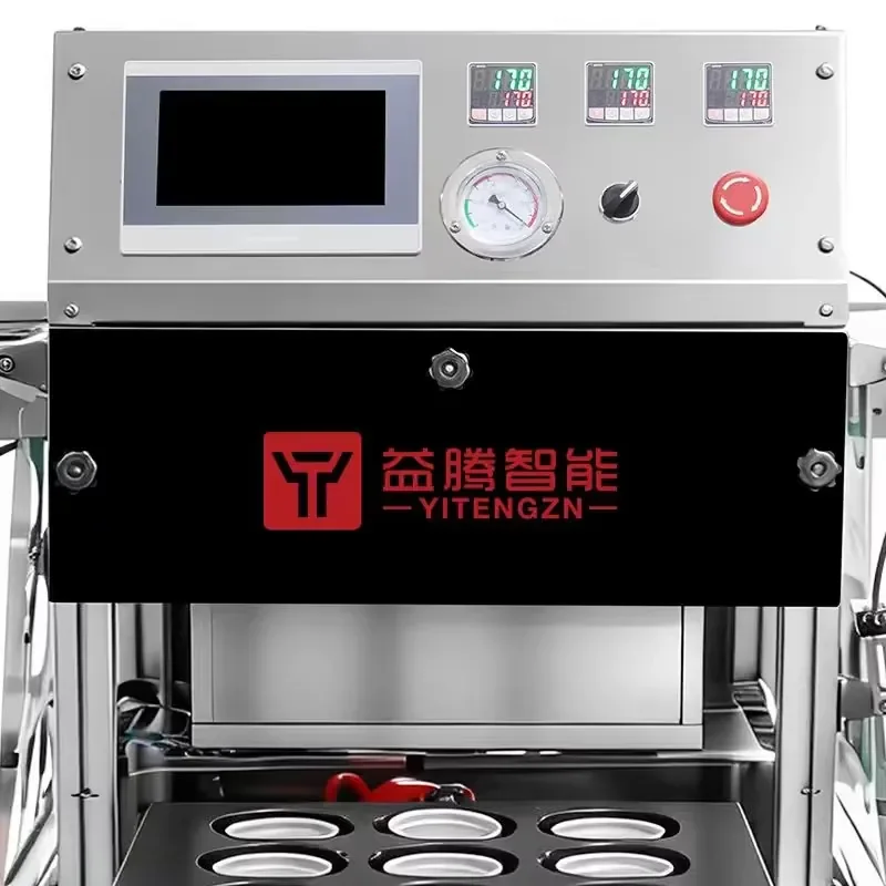 Automatic Tray Top Food Tray Sealer Modified Atmosphere Package Machine Sealing Machine for Restaurant