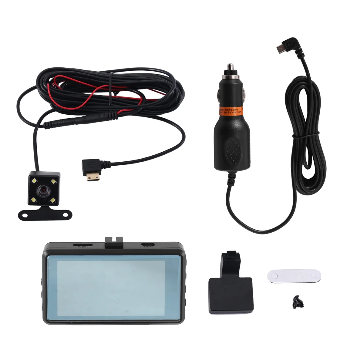 

Car Front and Rear Car Recorder HD Night Vision Loop Recording Car Camera Car Supplies