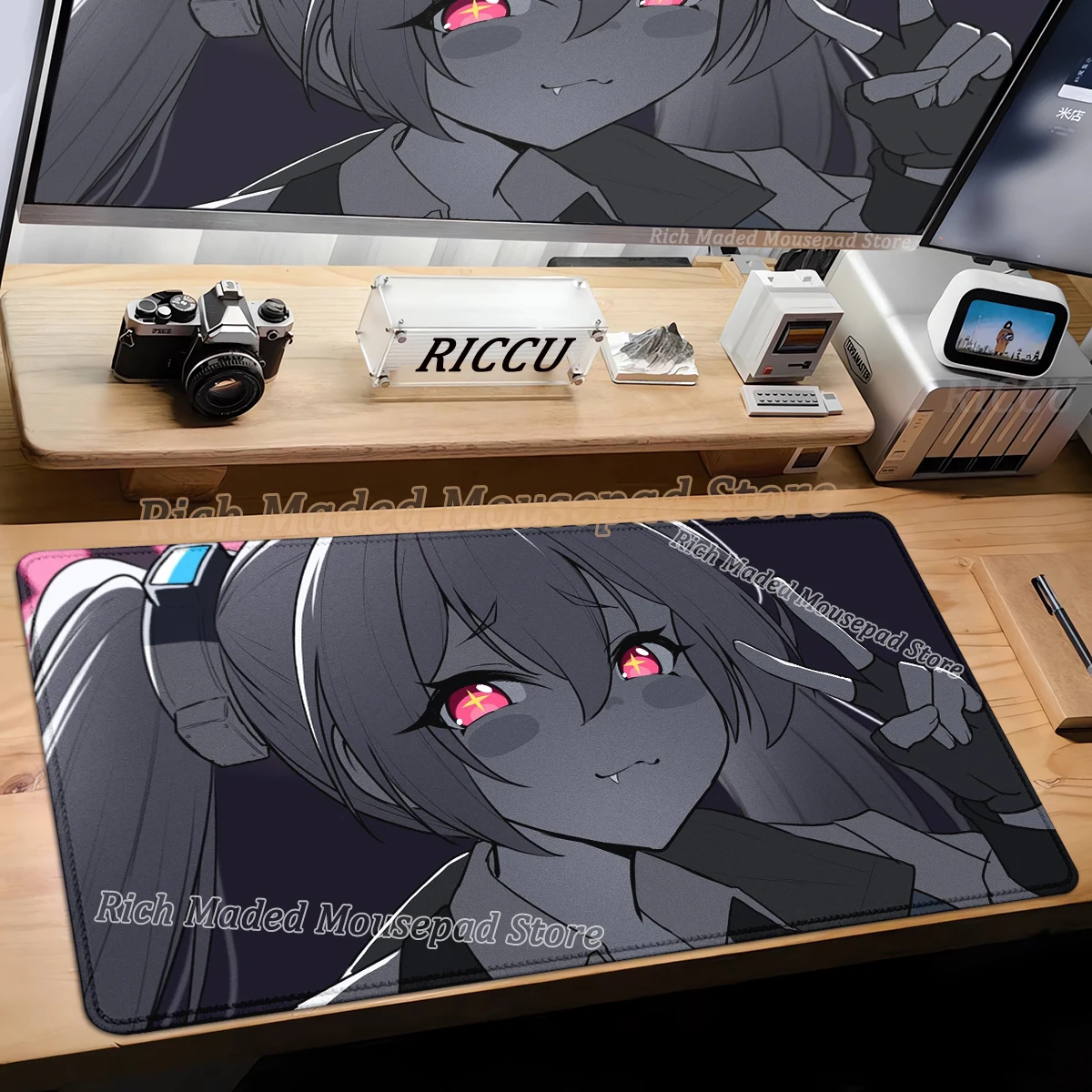 

Black Azur Lane Anime Mouse Pad 90x40cm XXL Cute Non-Slip Rubber Base Rug Gamer Desk Mat Gaming Desk accessories Office Carpet