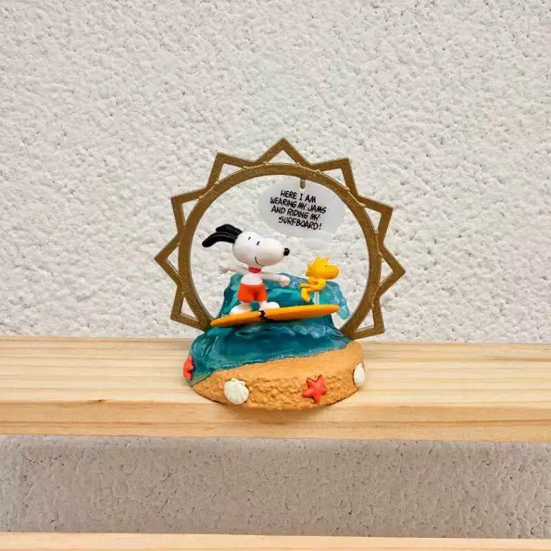 New Product In Stock White Puppy Picture Frame Blind Box Handmade Art Collection Style Miniature Scene Decoration Surprise Gift view 4