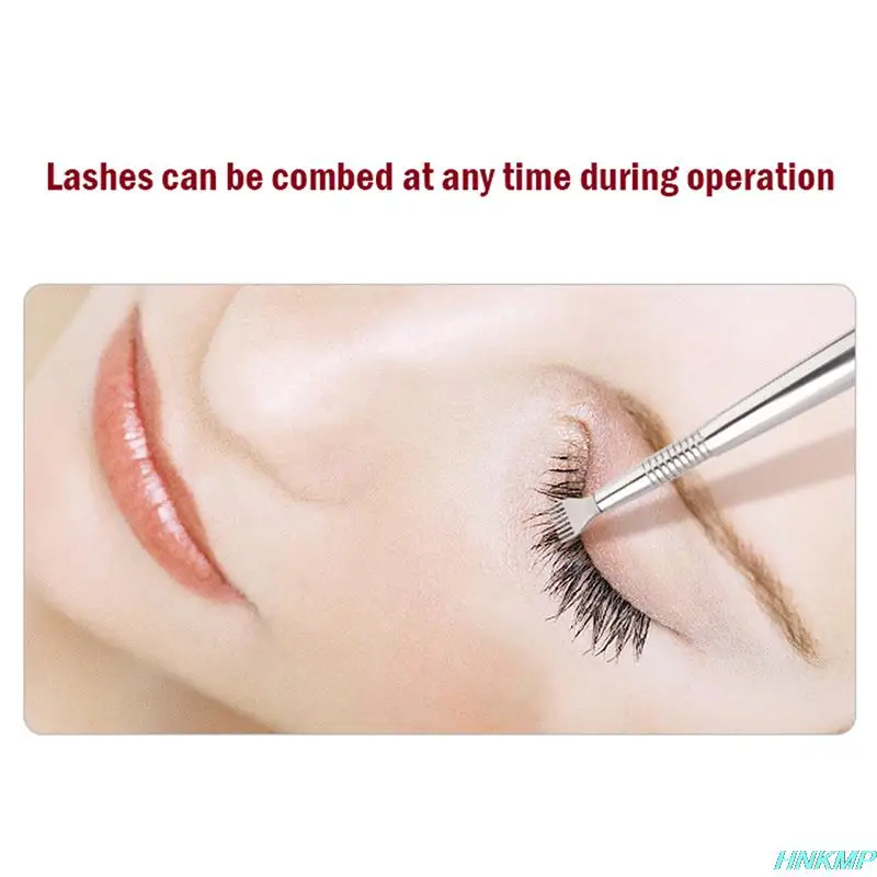 1/2pc roestvrijstalen lash lift kit applicator wimper perming stick met wimper kam voor lash tillen preming volume extensie