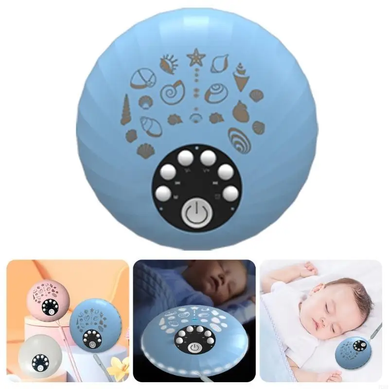 j1hf-infantil-white-noise-sleep-aid-apresenta-sons-relaxantes-da-e-luz-noturna-suave-textura-abs-para-um-sono-tranquilo
