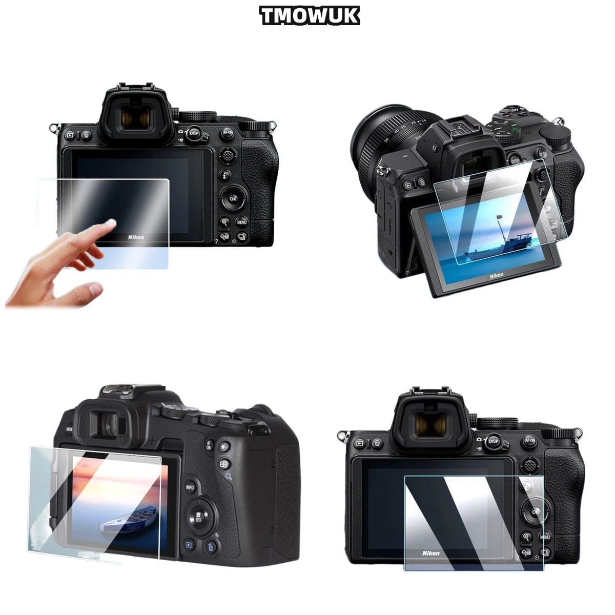 

​​For Nikon Z5 Z6 Z7 Z8 Z9 - Ultra-Thin 9H Tempered Glass, Scratch Resistant HD Camera Screen Protector Film​​