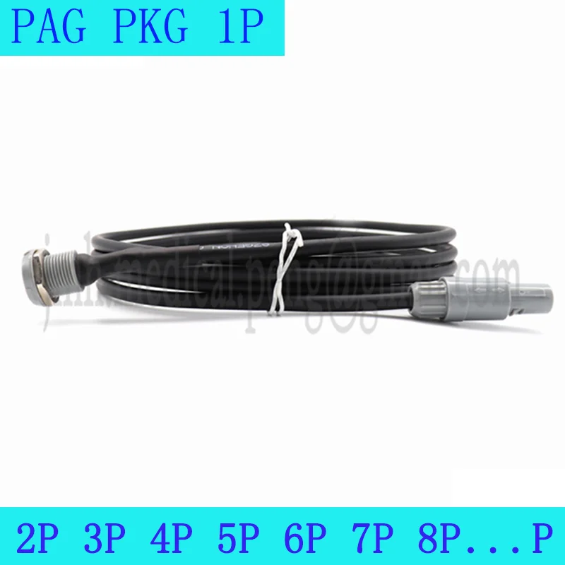 

PAG PKG 1P 2 3 4 5 6 7 8 9 10 14 Pin Medical Plastic Connector Male And Female Plug Socket Cable Assemble For Data Transfer