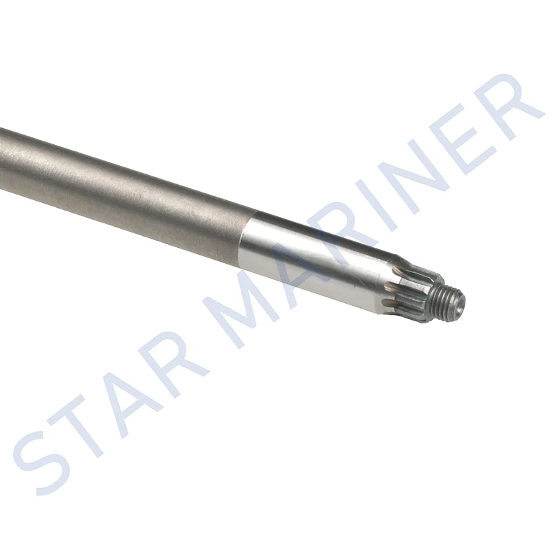 

6B4-45501-00 DRIVE SHAFT COMP короткий для подвесного мотора Yamaha 9,9 л.с., 15 л.с., 2 т, 4 т, 64 мм, 6B4-45501, лодочный двигатель, заменяет детали