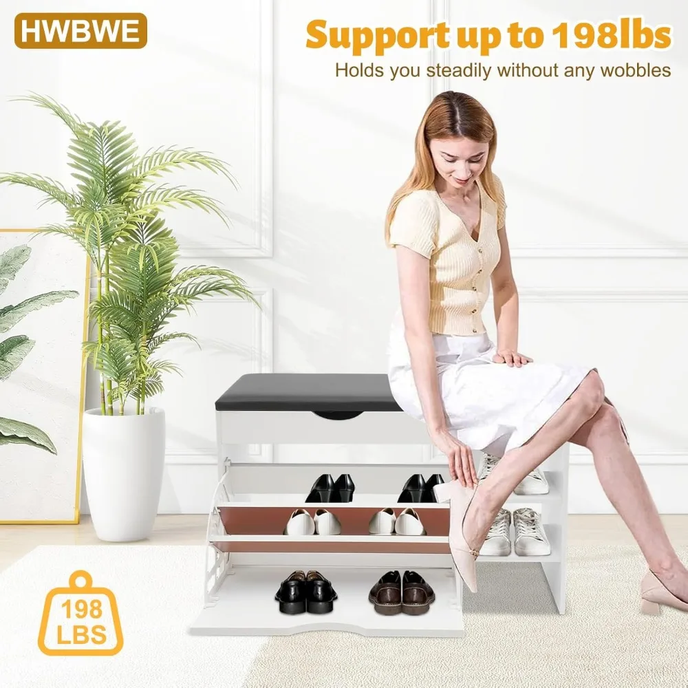 Set di 2 sedie da pranzo in rattan stile fattoria moderna della metà del secolo con schienale curvo in canna e rivestimento in tessuto di lino