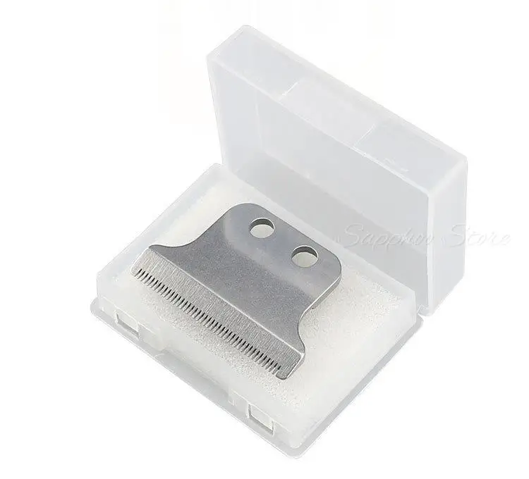 Pro Electric Hair Clipper Blade For Wahl Detailer Trimmer 8081 Replacement Blade Set Ceramic Titanium Hair Trimmer Head