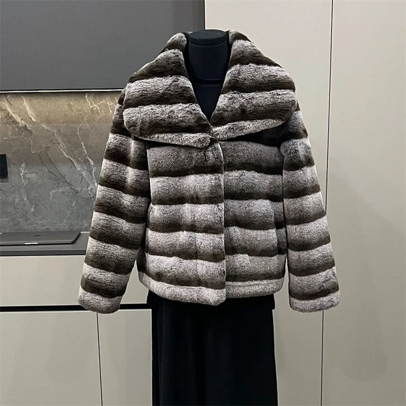 Winter Coat Female Faux Fur Coats Jackets for Woman Thick Warm Outerwear Fluffy Faux Fur Jacket Winter Coats Female Women Jacket