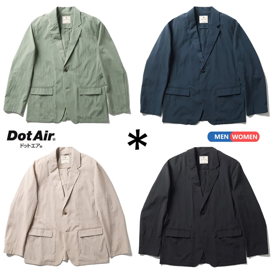 Chaqueta Casual Snow Peak 26SS, Blazer Japonés Toray DotAir, Transpirable y Ligera para Exteriores