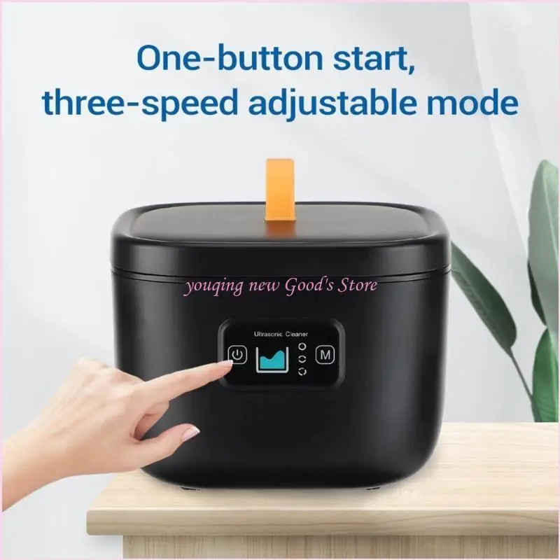 

57QA Portable Cleaner Box Low Noise Jewelry Eyeglass Cleaner Mini Machine