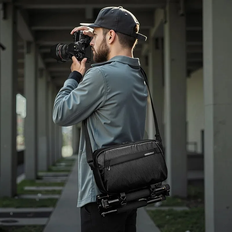 Lightweight Waterproof Outdoor Travel Shoulder Bag Multi-Functional Durable Camera Equipment Protector Photography Bag