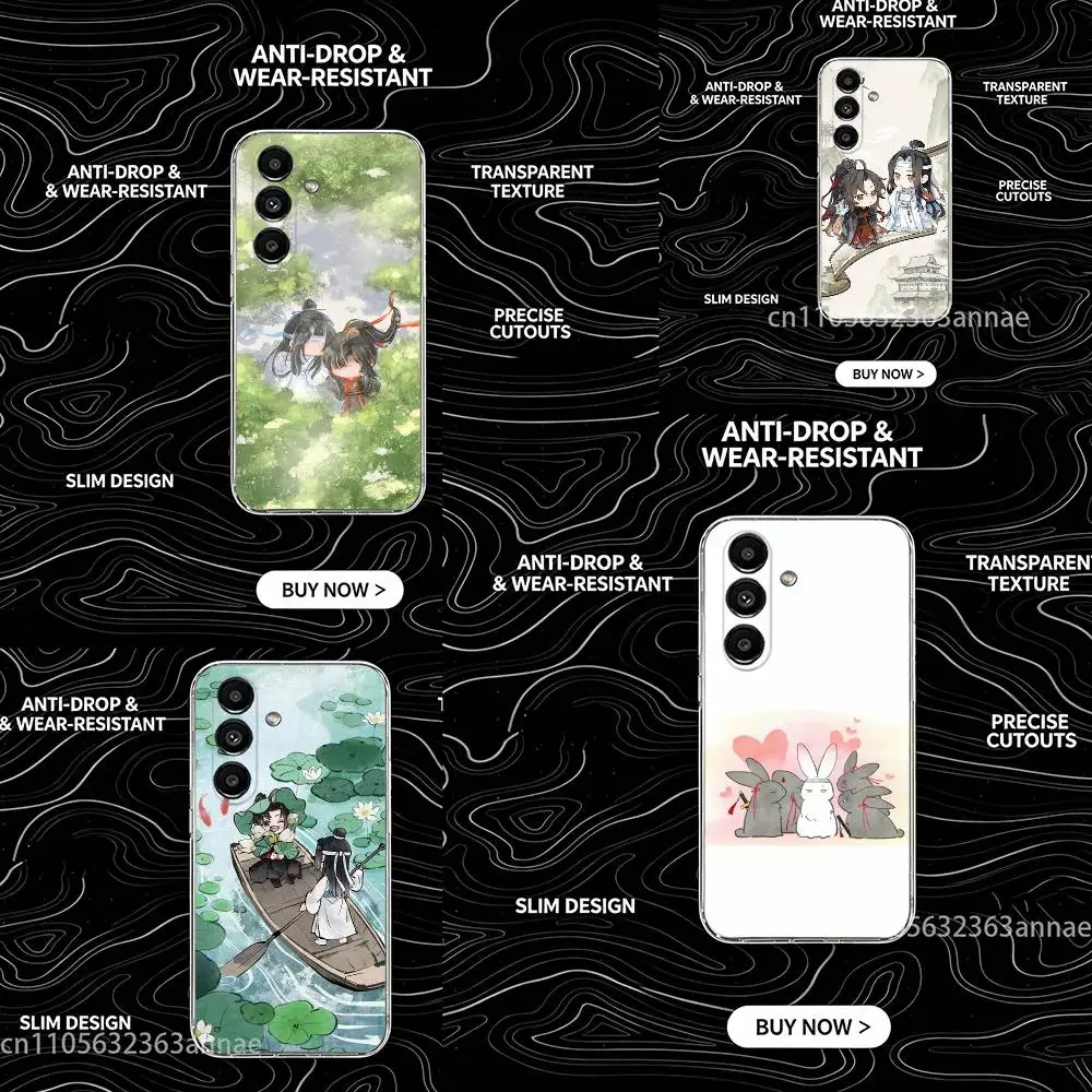 The Founder of Diabolism Mo Dao Zu Shi Phone Case for Samsung Galaxy A73,23,53,33,14,24,13,72,22,52,32,54,A34 Soft Cover