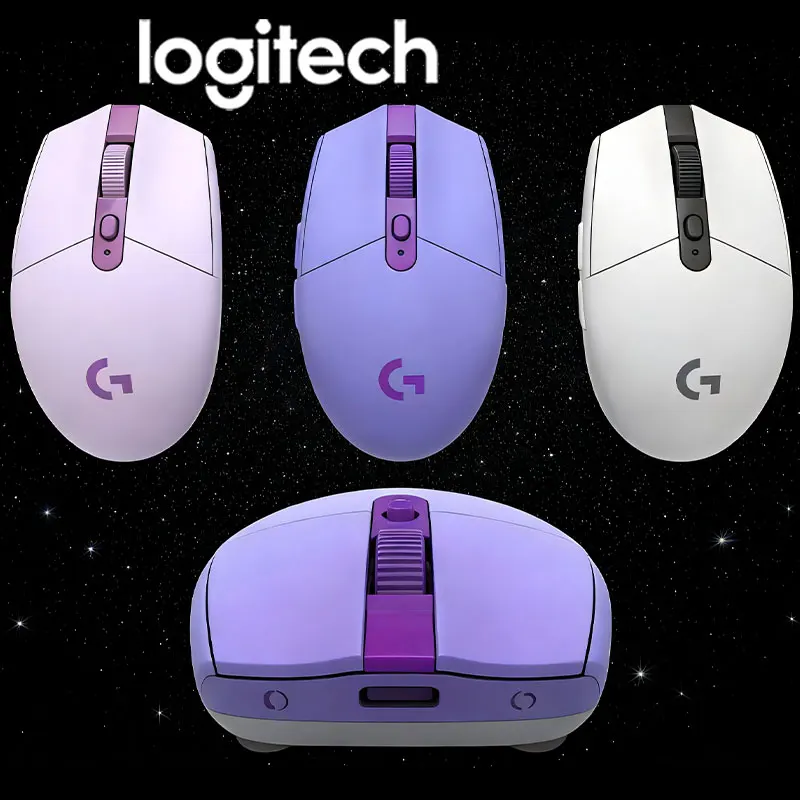 

Logitech(G) series Dual mode wireless lightweight gaming mouse with a silky combination that feels super comfortable