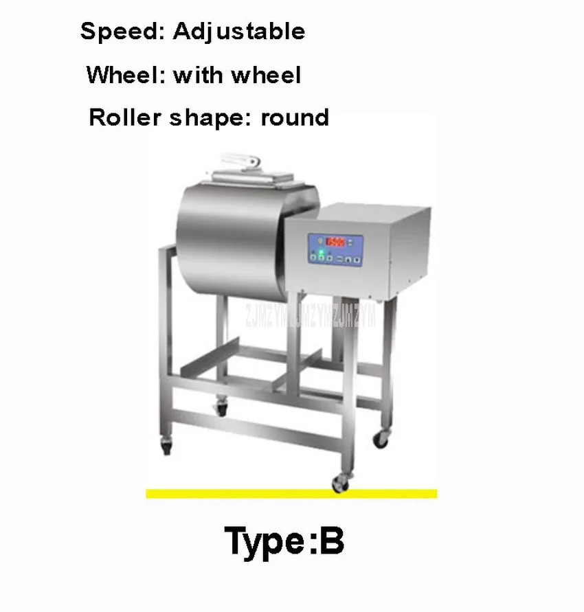 220V maszyna do wytrawiania mięsa Rolling solenie maszyna do marynowania inteligentna kontrola handlowa elektryczna automatyczna maszyna do