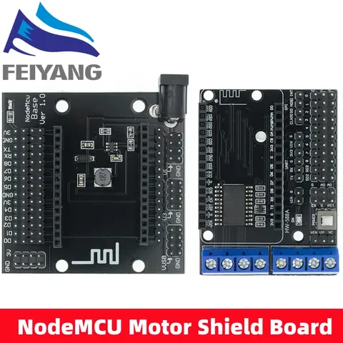 NodeMCU Motor Shield L293D for ESP8266 SAMIORE ROBOT