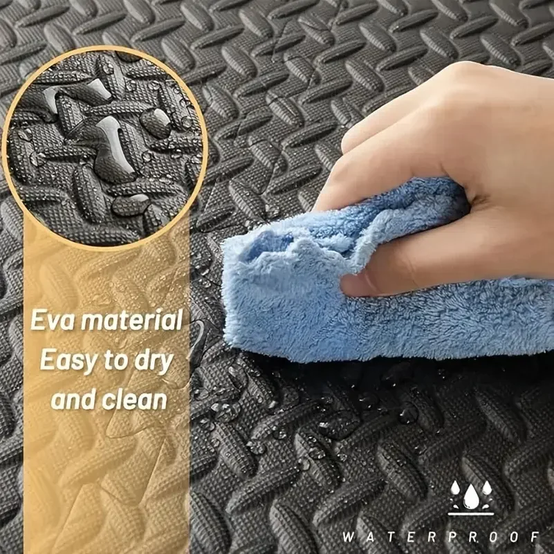8/16 Pcs Foam Fitness Non Slip Yoga Mat Fitness Floor Tile Protection Pad Fitness Equipment Mat Suitable for Indoor Fitness view 4