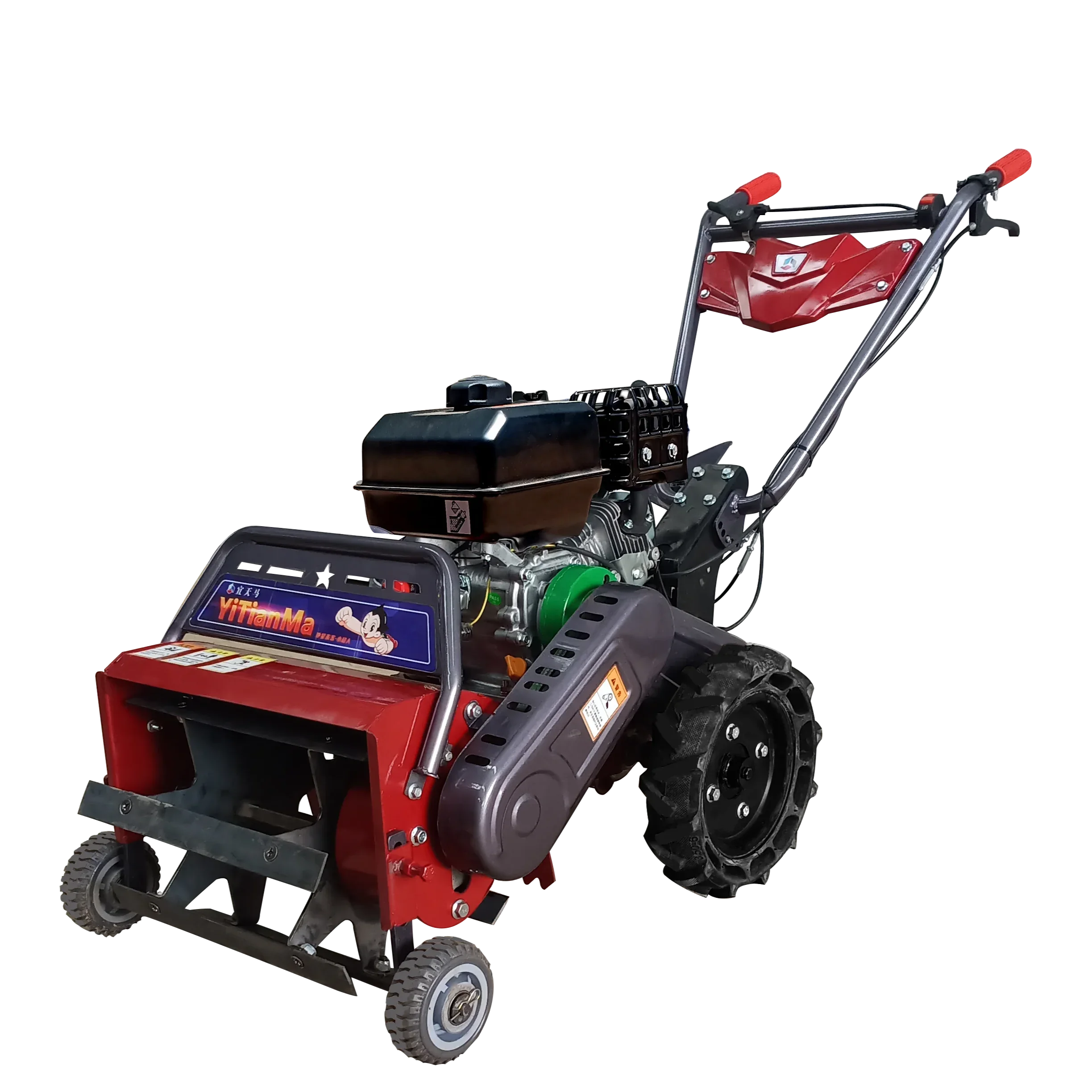 Easy-to-use multifunctional lawn mower gasoline engine lawn mower