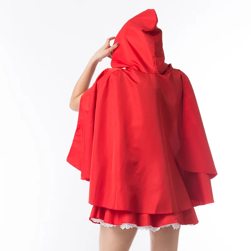 Déguisement de Princesse du Petit Chaperon Rouge pour Femme Adulte, Déguisement d'Halloween