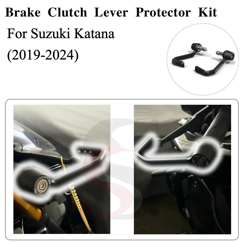 

moto acessoriosFor Suzuki Katana 2019-2024 2023 2022 2021 2020 Motorcycle Brake and Clutch Lever Protector Kit