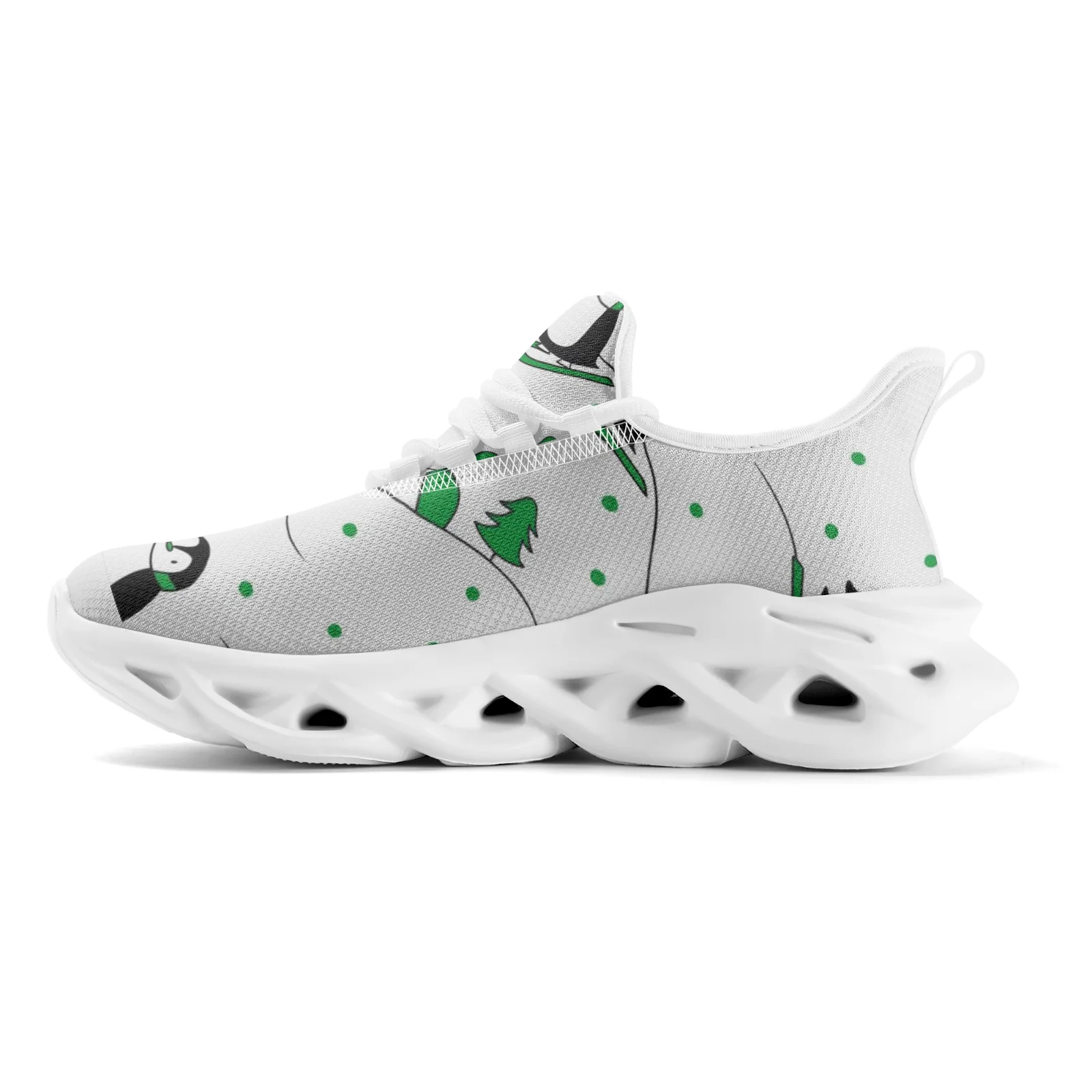 

Custom Shoes Women's Casual Sneakers Colored Pattern Prints Teenager Lightweight Running Shoes Footwear EUR36-48