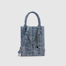 2024 New Niche Designer Luxury Retro Denim Armpit Bag Exquisite And Versatile Handbag High-end Casual And Simple Shoulder Bag