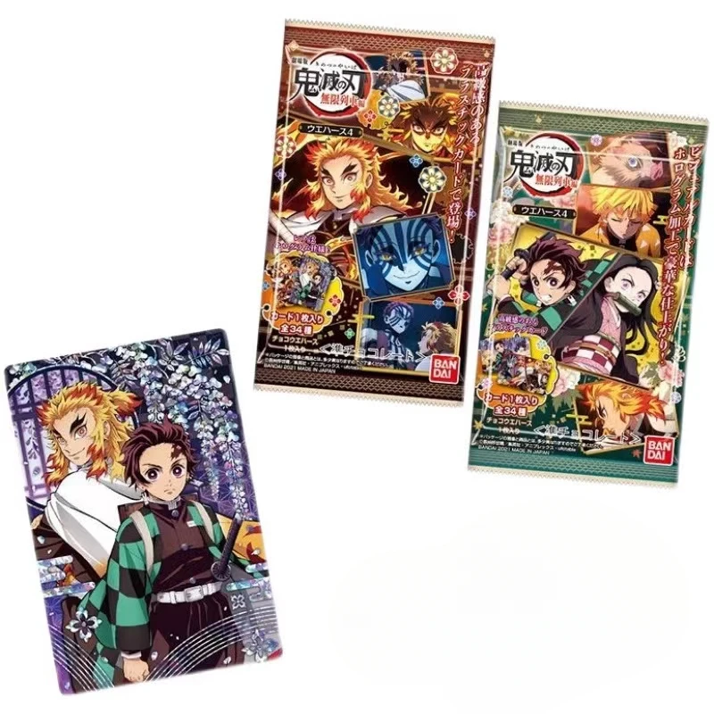 

Japanese Anime Kawaii Toys Cards Kamado Tanjirou Nezuko Infinite Train Figure For Boy Kids Gift