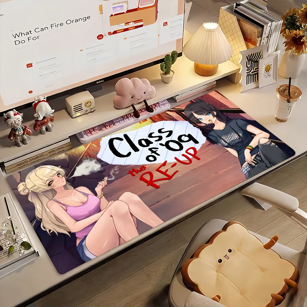 

Game Class of '09 the Flip S-Side Mouse Pad Non-slip Rubber Gamer Balance Computer Mat Decoracion Deskmat Laptop Office Large