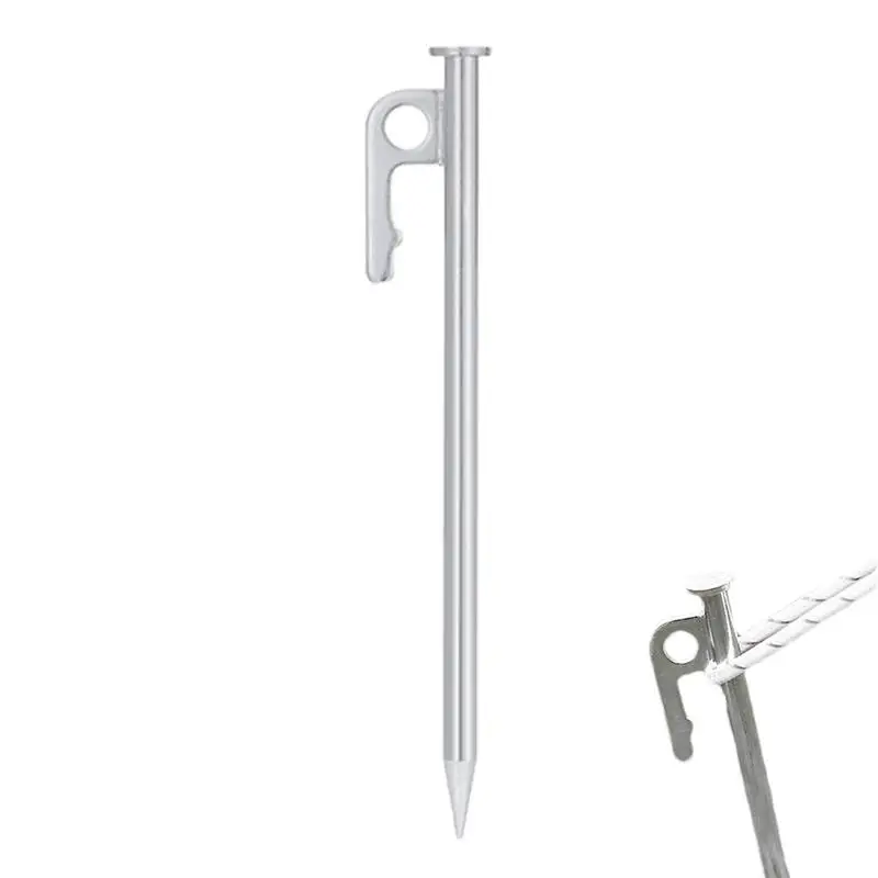 Профессиональные наземные колья, колья для навеса, стальные колышки для палатки, нержавеющие колья для семейной палатки для кемпинга, инструменты для льда, стальные колышки