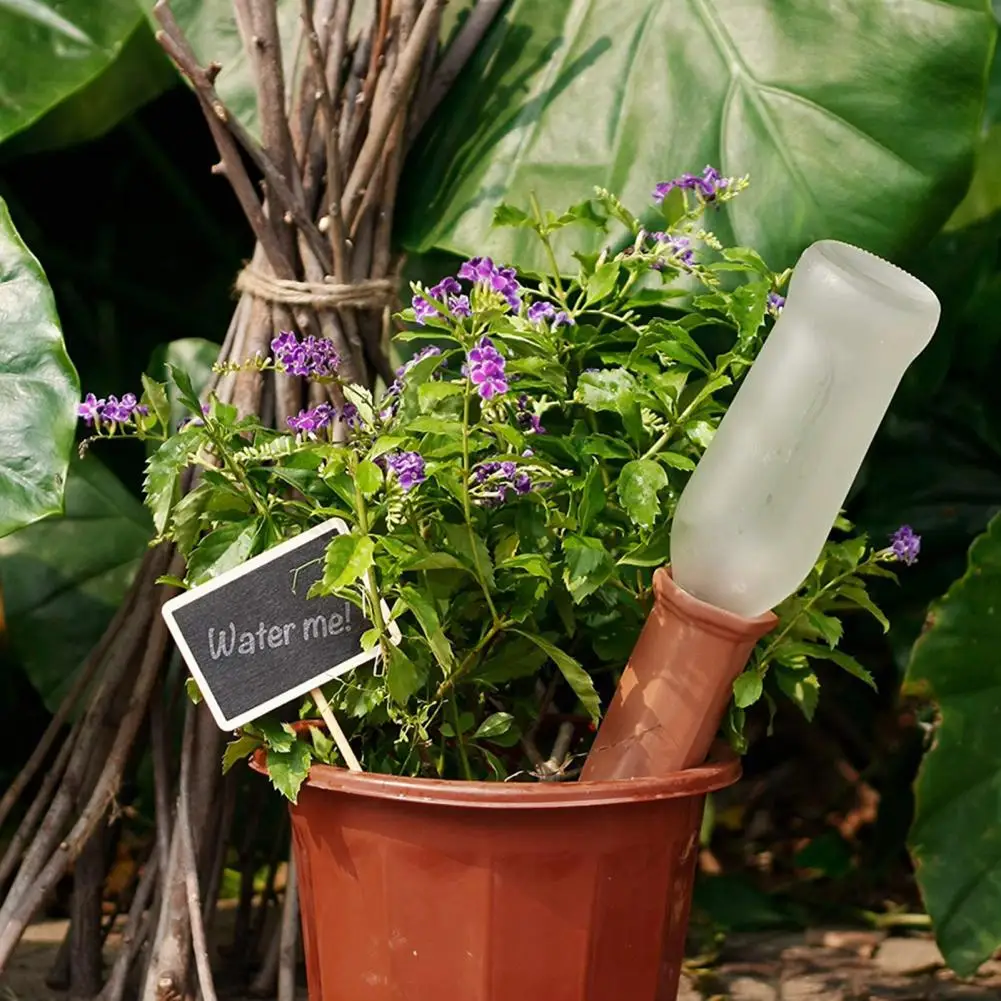 Self Watering Spikes Plant Watering Stakes Slow Release Watering Spikes Compatible with Wine Bottles for Indoor Outdoor Plants