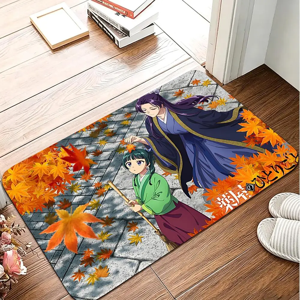 The A-Apothecary D-Diaries Floor Mat Flannel Rug Soft Non Slip Washable Door Mat For Bathroom Bedroom Kitchen Home Decor