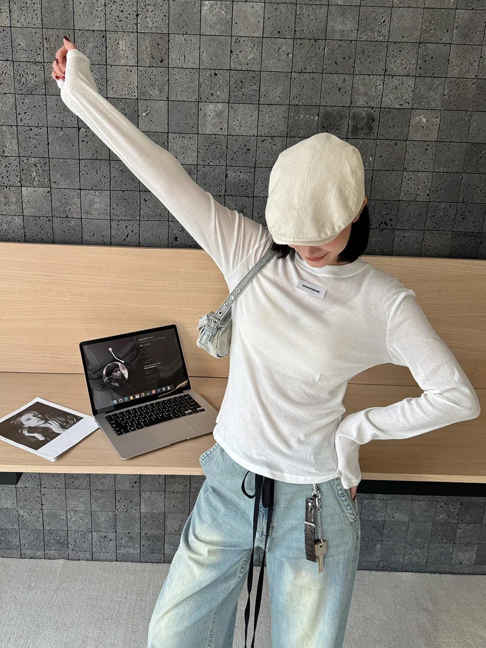 

Base Layer T-irt Spring Summer 2025 Svel round Ne Regular Fit Commute Sle DEARSOCUTE Handpied Store