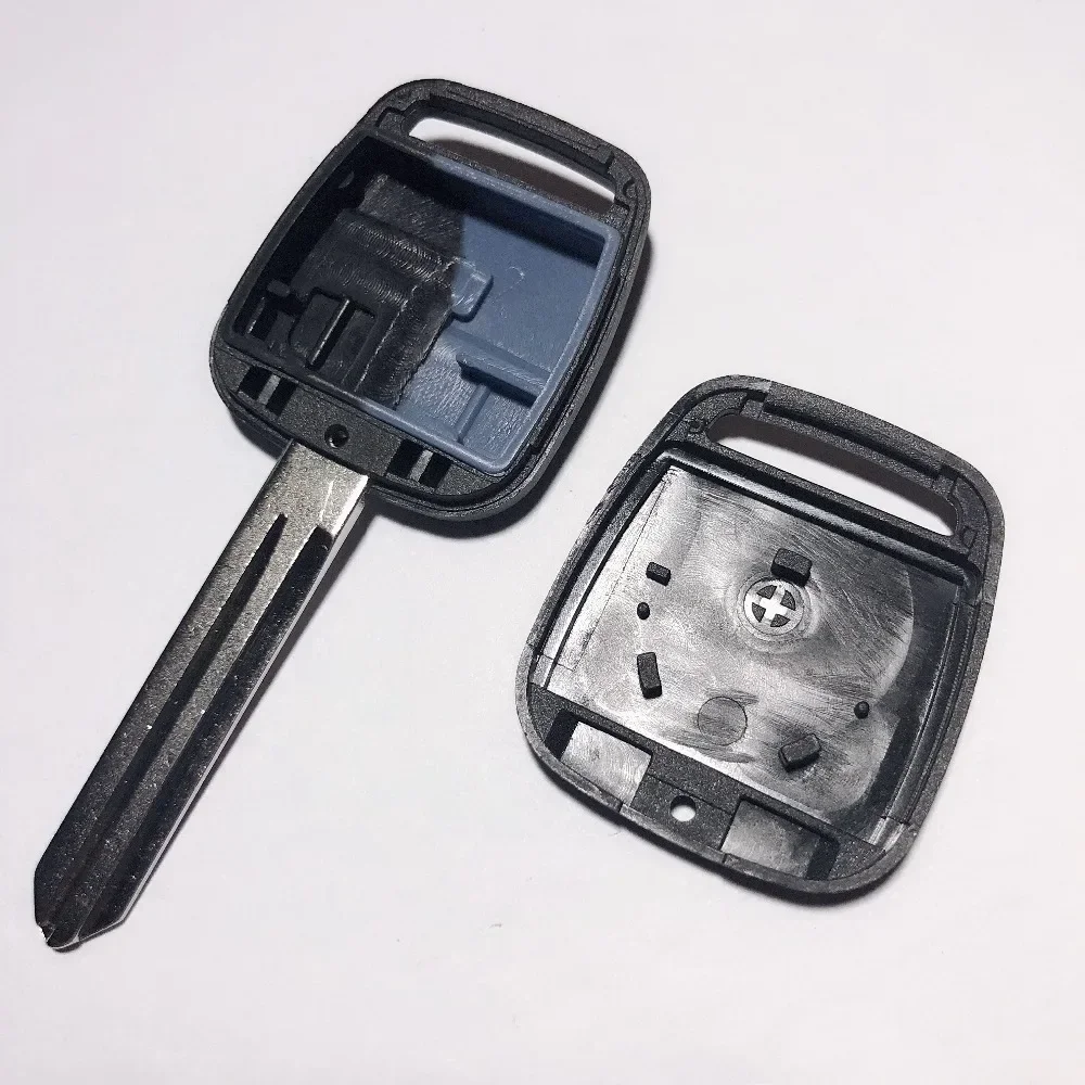 Substituição remoto caso do carro fob capa terno para nissan bluebird qashqai elgrand X-TRAIL navara micra 2 botão chave escudo em branco