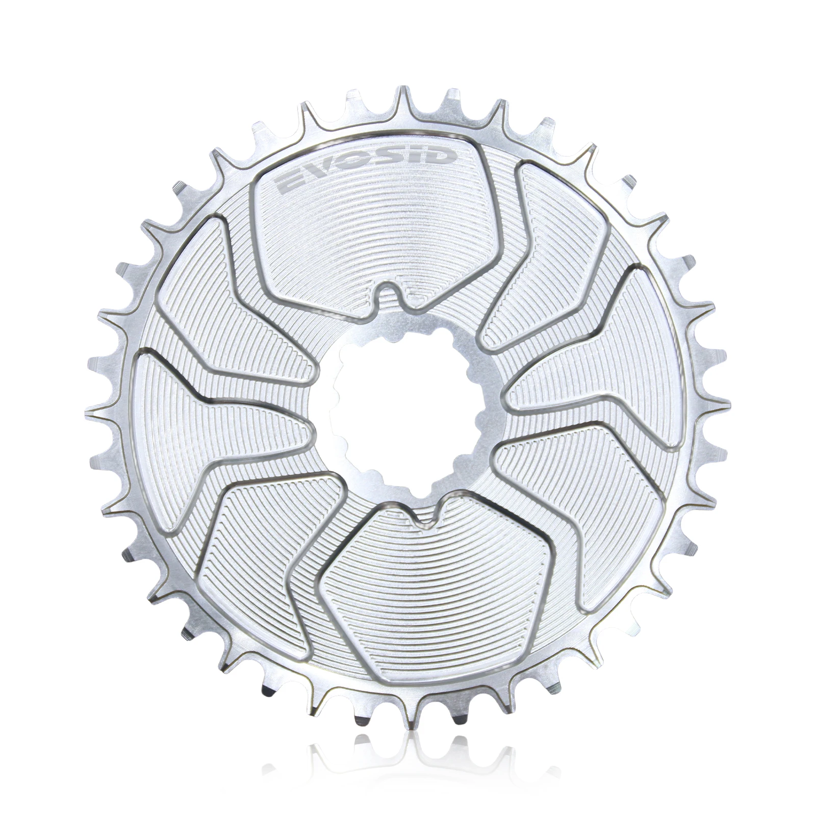 EVOSID Gravel Rennrad 3-Loch-Kettenblatt schmale breite Zähne, 0 mm Versatz, 40T-56T Rundscheibe, 8-13-Gang-Kette, solide Scheibe – Detail 13