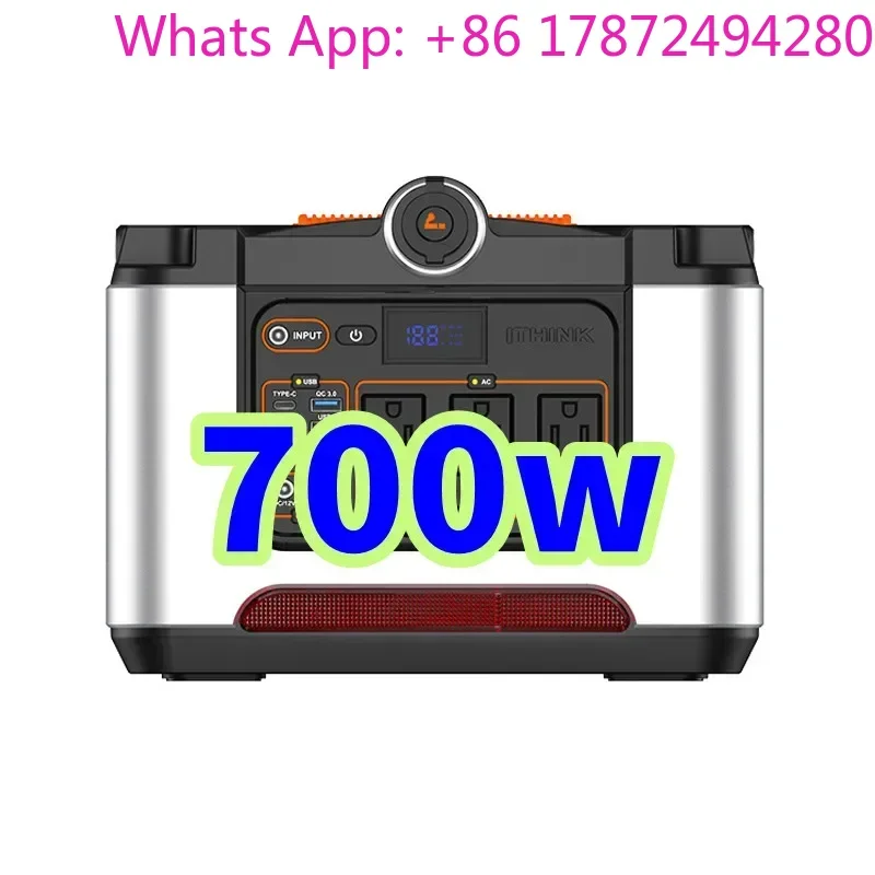wholesale price OEM 700w energy storage power supply lithium batter por    power station for laptop travel outdoor camping
