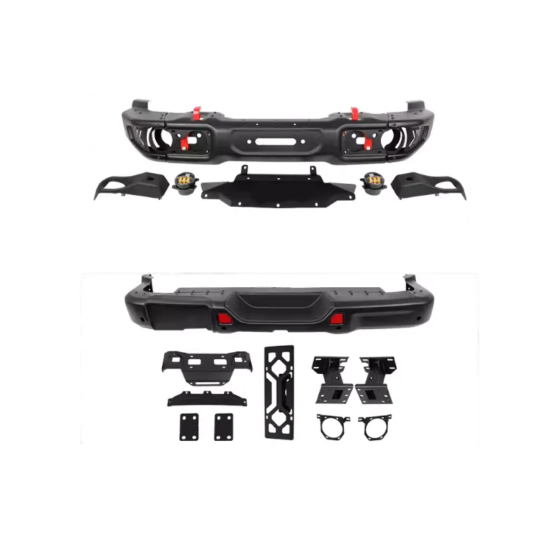 

FORAluminum Alloy Rear Bumper For GWM TANK 300 Haval WEY Off-Road 4x4, Lightweight Heavy Duty Rear Winch Bumper With Tire Carrie