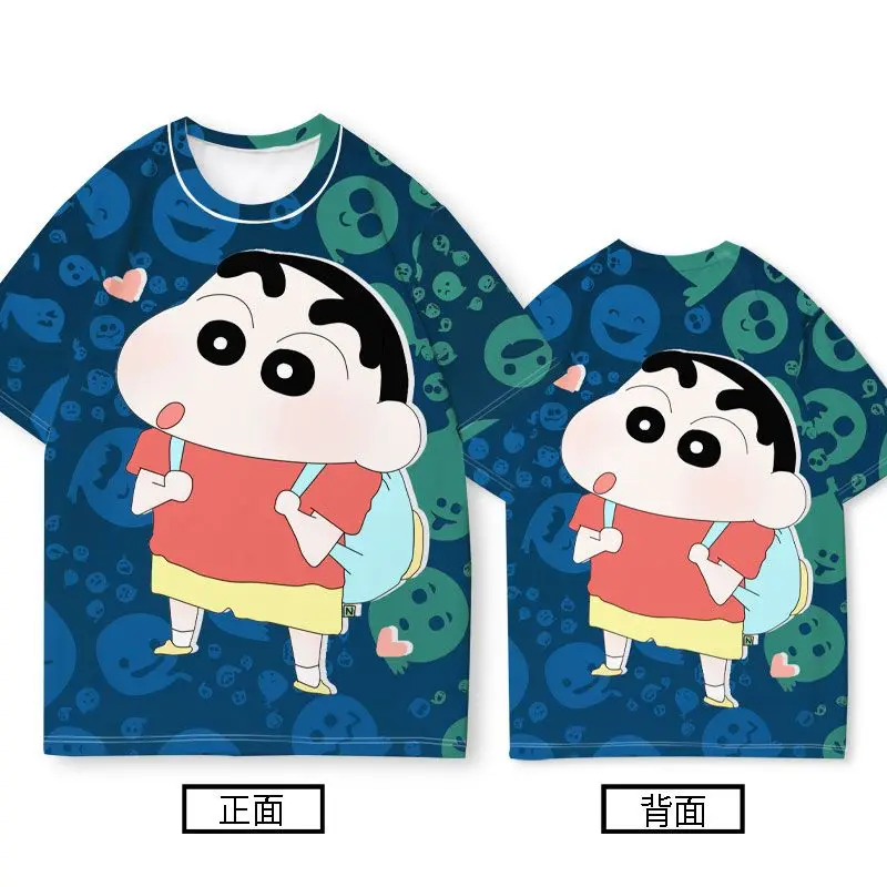

Crayon Shin-chan Collaboration Short Sleeve Girls' Breathable Quick-dry Versatile Cartoon Niche