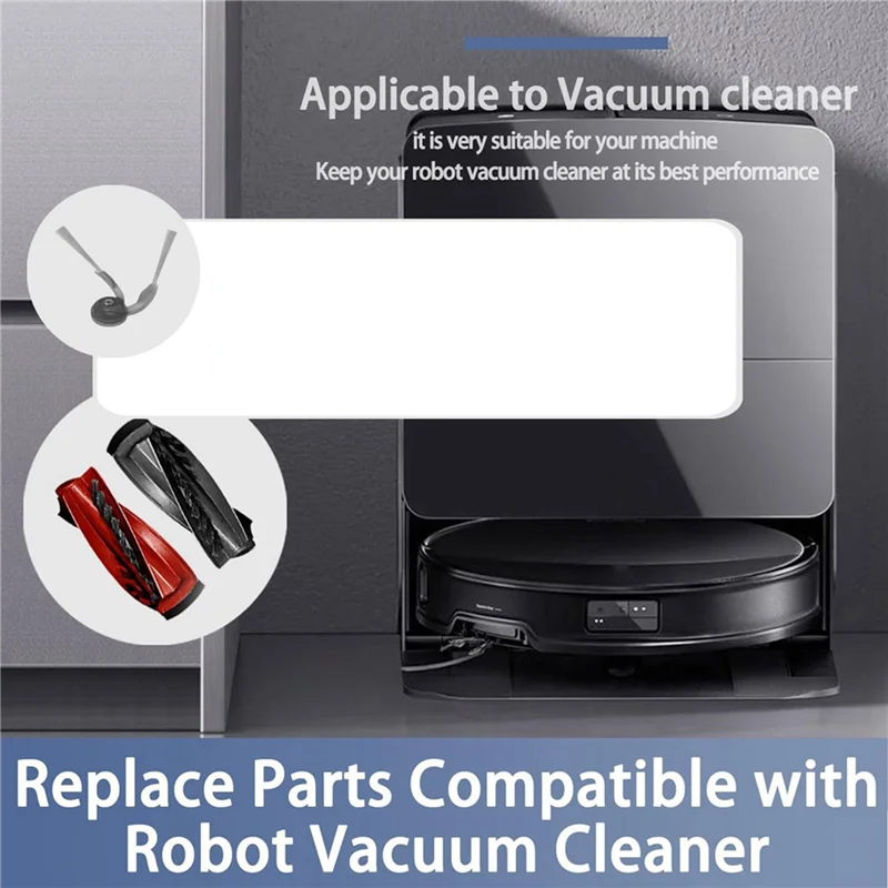 

ABMI-2 Set Replacement Accessories For Roborock Saros 10R / G20s Ultra Robot Vacuum Cleaner Parts Main Side Brush HEPA Filter,