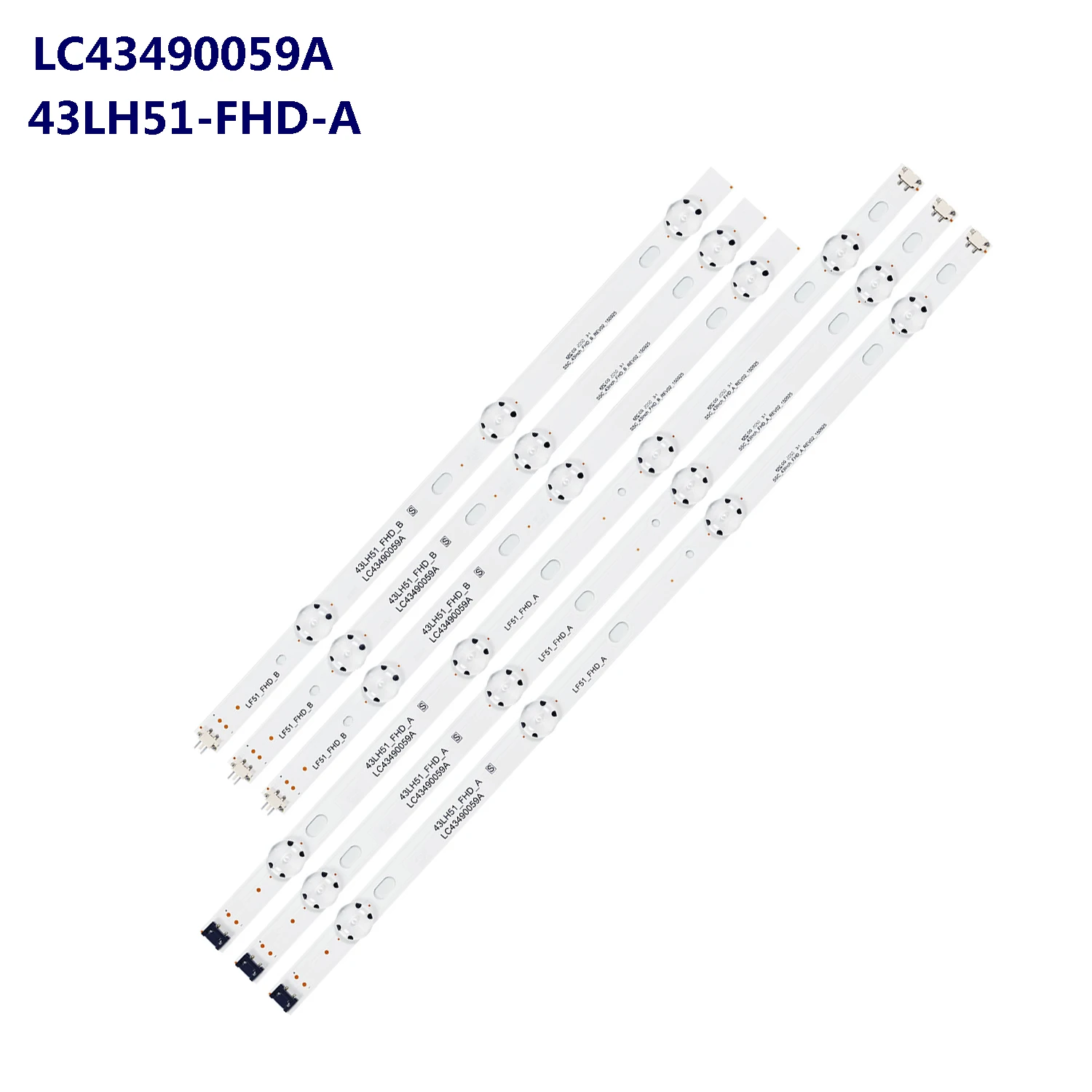 LED strip For 6916L-0962A 6916L-0962B 43LF510V LF51_FHD_A LF51_FHD_B LGE_WICOP_FHD 43INCH_REV00_A/B_150511