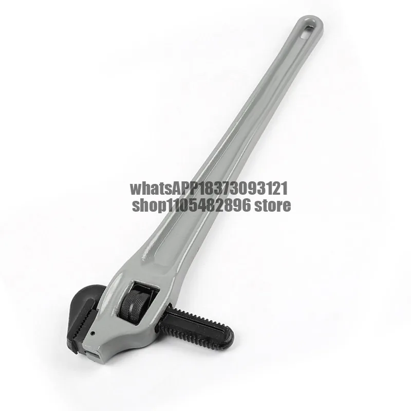 Adjustable Bias Tube Wrench for Floating Hooks and I-Beam Handles Heavy Duty Aluminum Plumbing Wrench