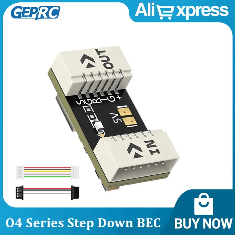 GEPRC O4 Series Step-Down BEC Switchable 9V / 5V Output Long Range Flight DIY RC FPV Quadcopter Freestyle Drone Parts