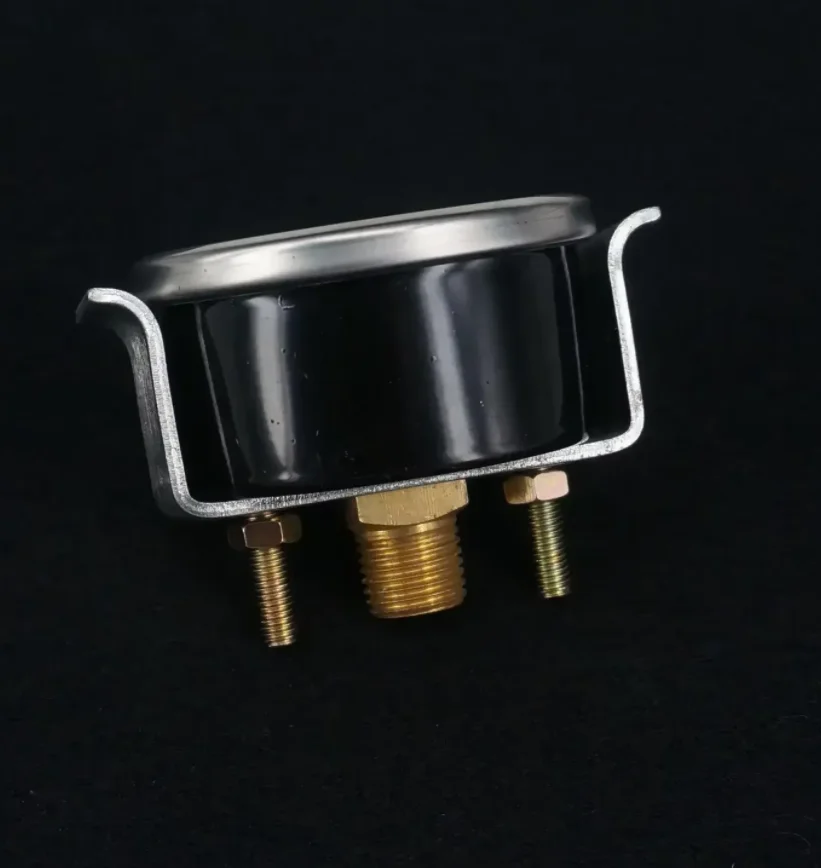 50mm Gesicht 0-140 PSI Luft Kompressor Manometer Axial Montieren Mit Halterung G1/4 "Pneumatische teil – Detail 2