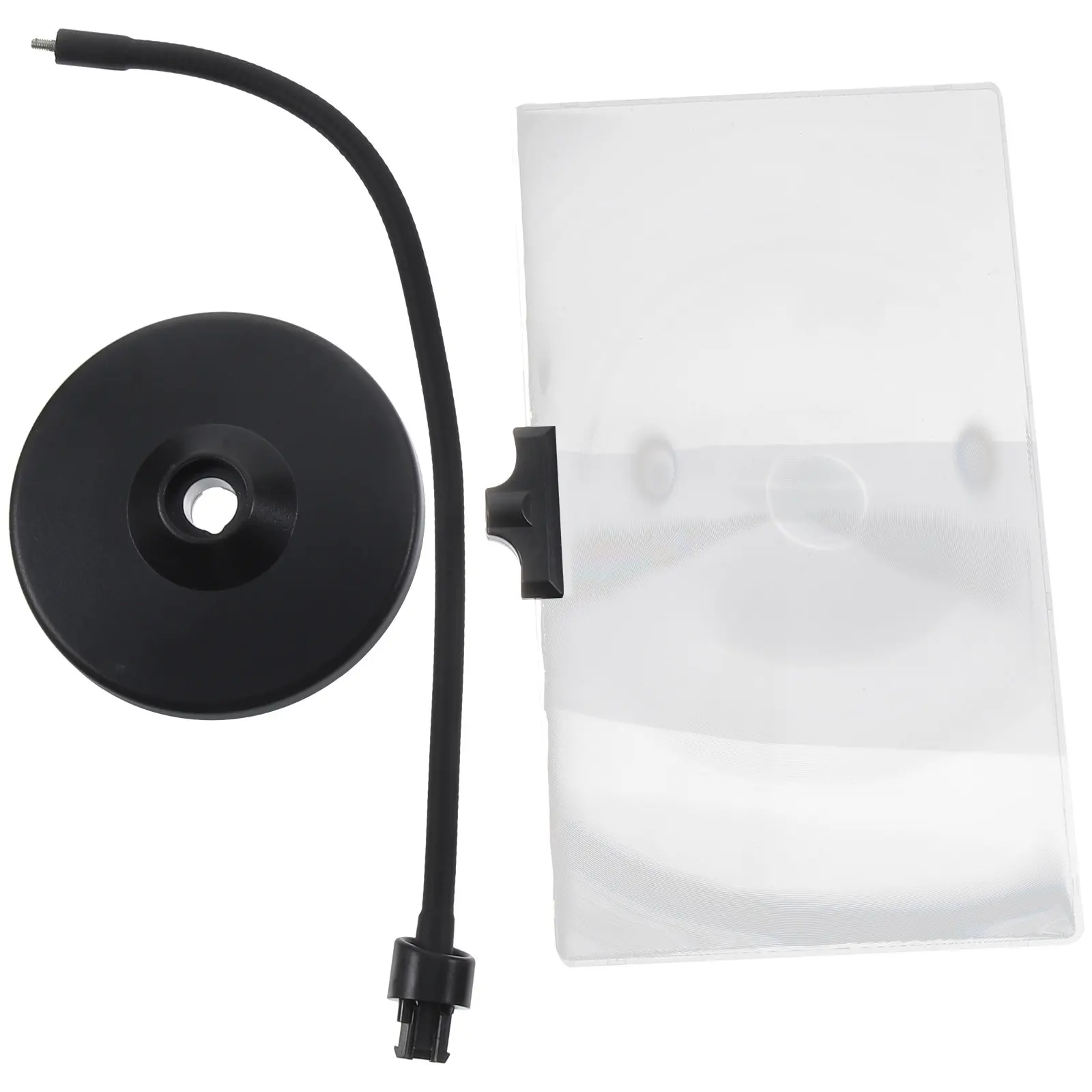 

Лупа 4X с большой настольной подставкой и гибким штативом для чтения, вышивания и рукоделия, увеличительное стекло для точных работ