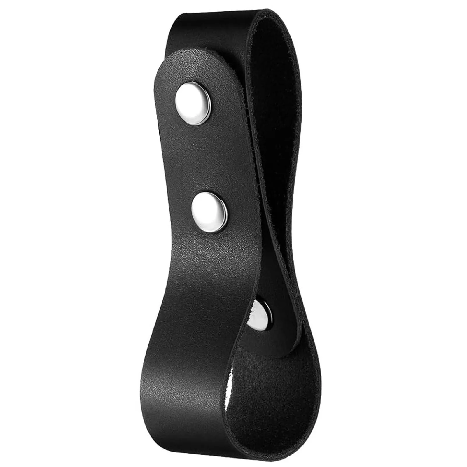 Funda de cuero para látigo de montar a caballo, soporte de látigo suave, Simple de usar, cinturón