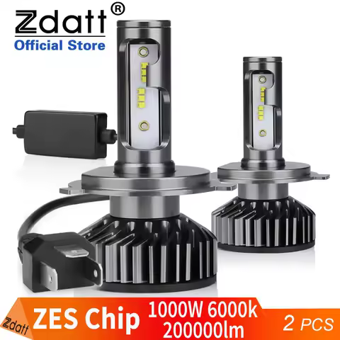H4 H11 H7 LED Headlight 1000W K5C CANbus Led H1 HB3 9005 6000K H8 HB4 9006 880 H27 ZES Turbo 200000LM Car Headlamp Fog Lights