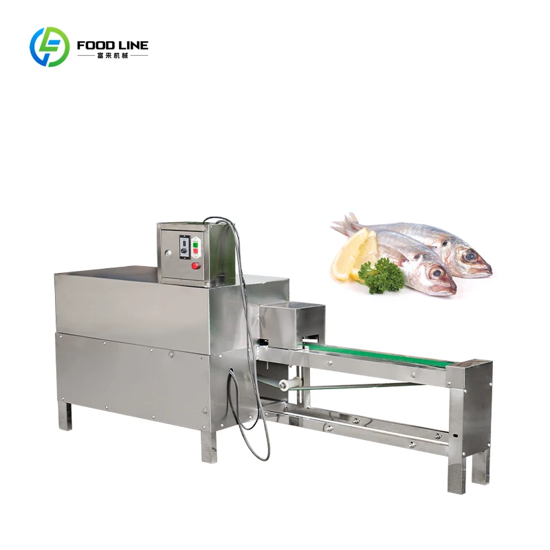 

Commercial Use Fish Cleaning Machine Fish Killing Gutting Cleaning Machine Scales and Internal Organs Romover