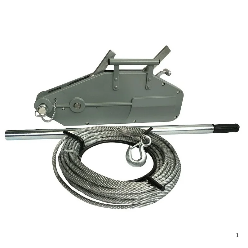 Aluminum alloy lever hoist Wire rope Manual lifting hoist Electric construction Traction tensioner Marine tightener