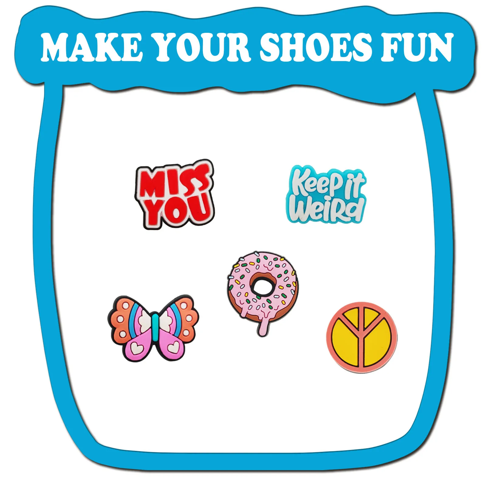 Random 10-100Pcs Shoe Charms For Sandals,Shoe Decoration Accessories Premium Quality Shoe Pins Great Gift For Teens Men Women