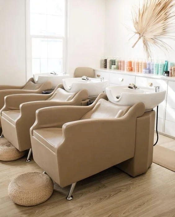 

Hot Sale Backwash Shampoo Unit Salon Furniture Shampoo Washing Hair Salon Chair