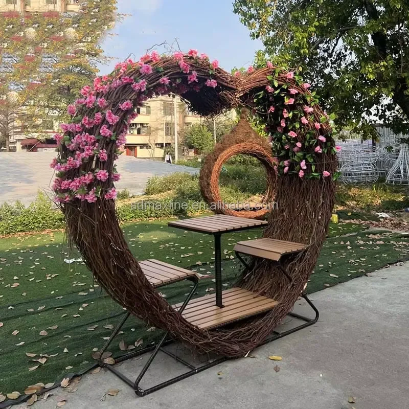 Factory Outdoor Furniture Hot Sale Sunbed Outdoor Round Lounger Waterproof Beach Chair