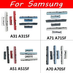 New For Samsung A31 A315F A51 A515F A70 A705F A71 A715F Power Button + Volume Side Button